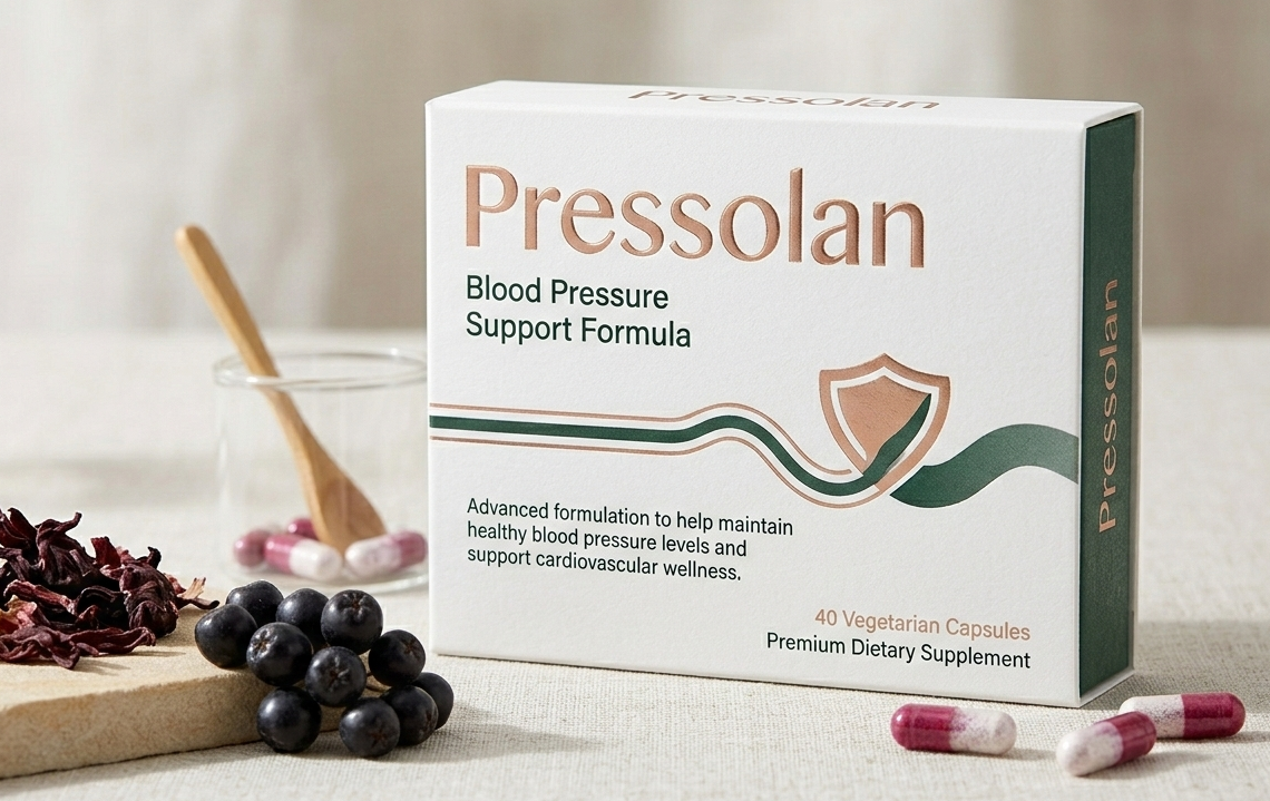 Pressolan 40 kapslí – doplněk stravy pro denní péči o srdce